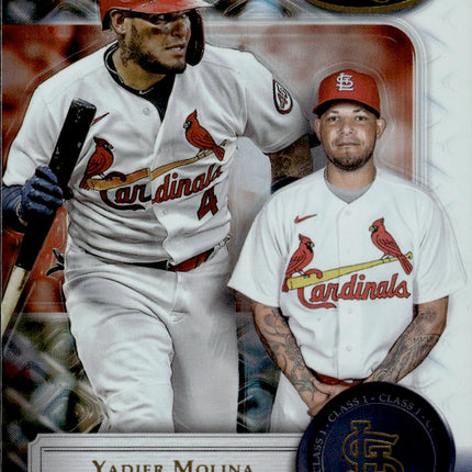 2022 Topps Gold Label #45 Yadier Molina