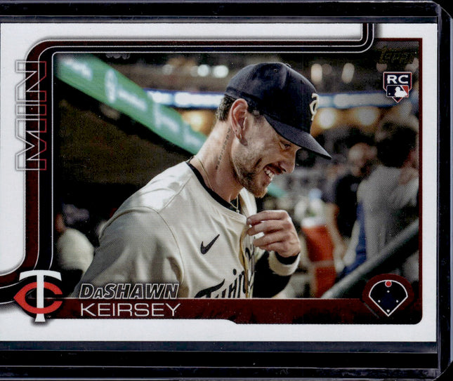 2025 Topps #605 DaShawn Keirsey Golden Mirror