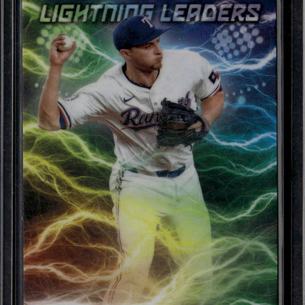 2025 Topps Chrome - Lightning Leaders #LL-9 Corey Seager