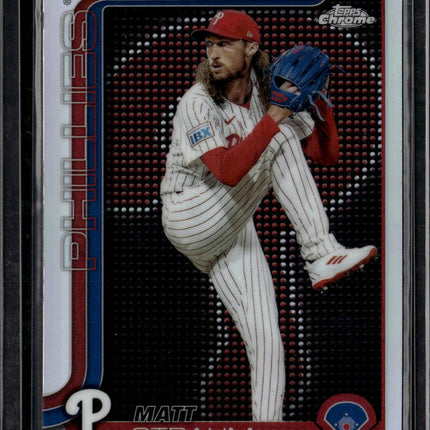 2025 Topps Chrome - Lightboard Logo Base Variations #178 Matt Strahm