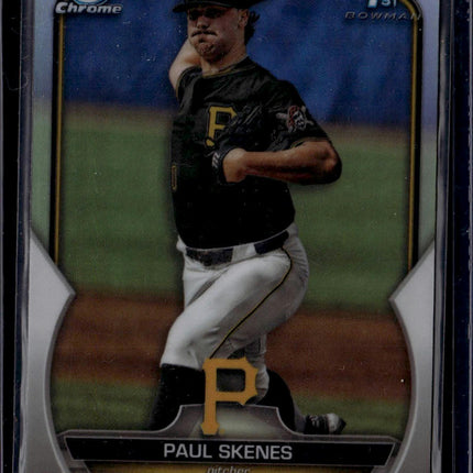 2023 Bowman Draft #BDC-14 Paul Skenes Chrome Refractor