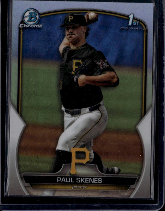 2023 Bowman Draft #BDC-14 Paul Skenes Chrome Refractor
