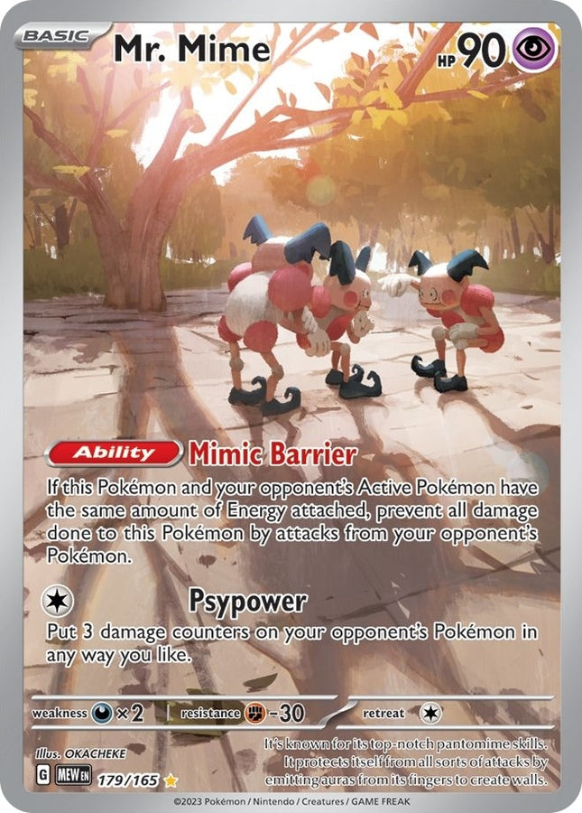 Mr. Mime (179/165) (SV: Scarlet & Violet 151)