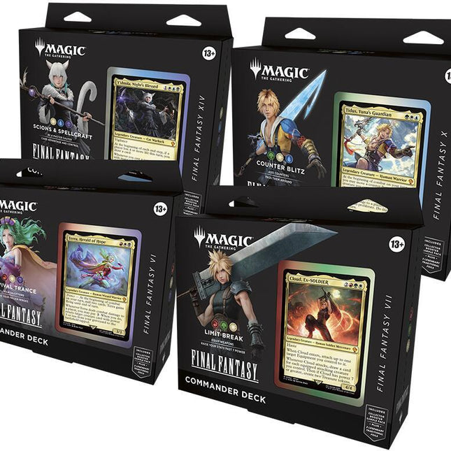 MTG Final Fantasy Commander Deck Case