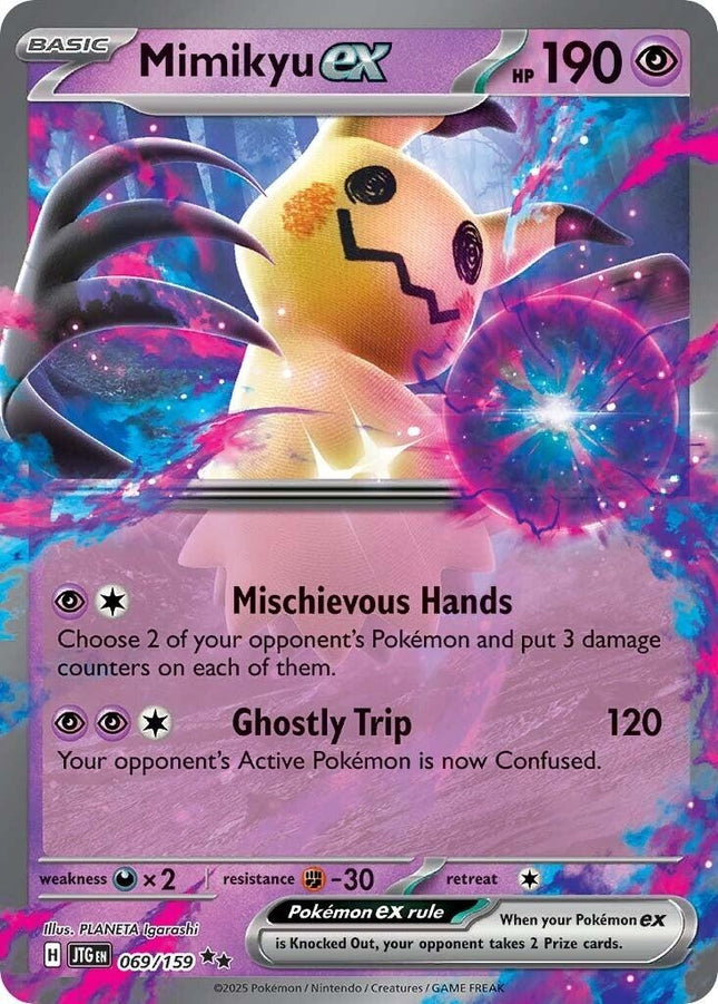 Mimikyu ex (069/159) (SV09: Journey Together)