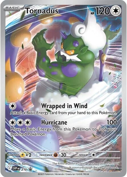 Tornadus - 210 (210) (SV: Scarlet & Violet Promo Cards)