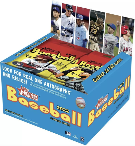 Baseball Topps Heritage 2022 Pack