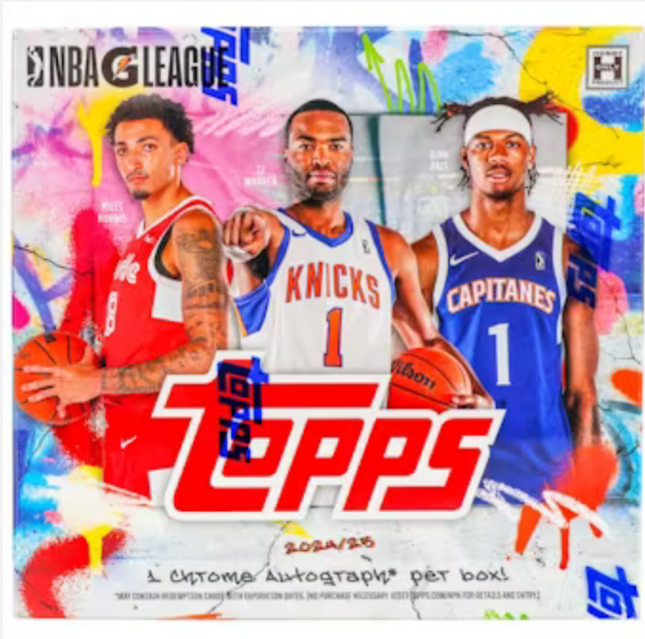 2024/25 Topps G-League Basketball Hobby Box