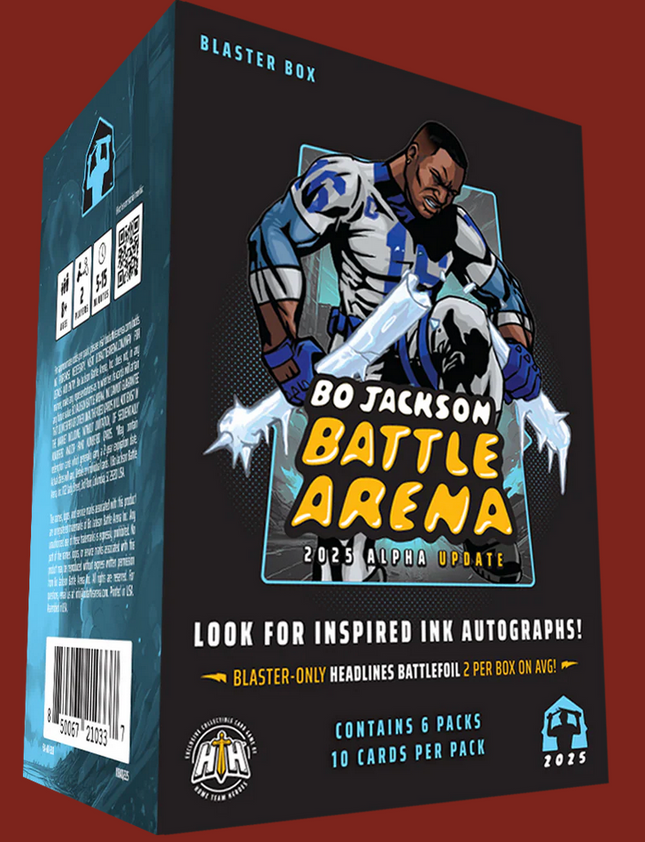 Bo Jackson Battle Arena Alpha Update Blaster Box