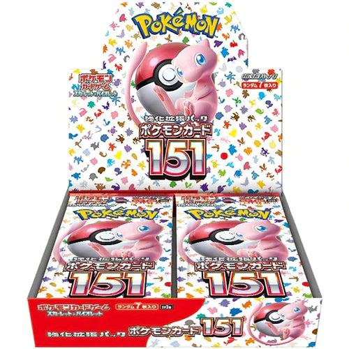 Japanese Pokemon 151 Booster Pack