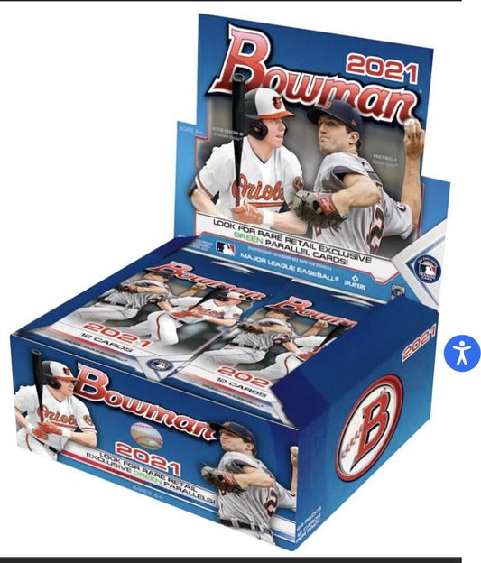 Baseball Bowman Retail Pack 2021